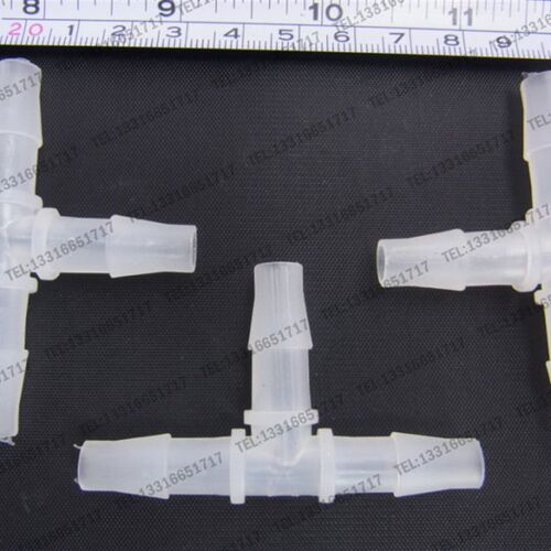 8mm T型胶管用宝塔三通 塑料接头 胶软管 三通 PE料 三通分气器
