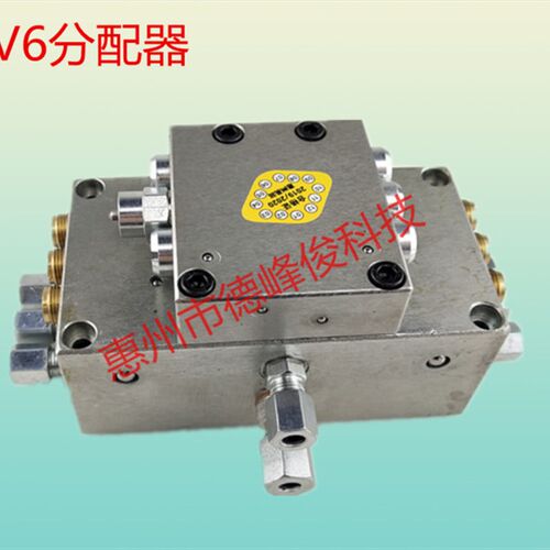 供应SCV6-FL黄油分配器 干油分配器每个点都带检测指示针黄油分配