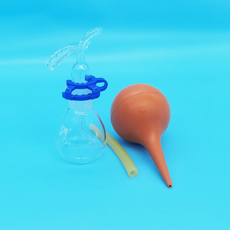 玻璃喷雾器 带球显色实验喷雾用瓶 三角薄层喷瓶 实验仪器 50ml