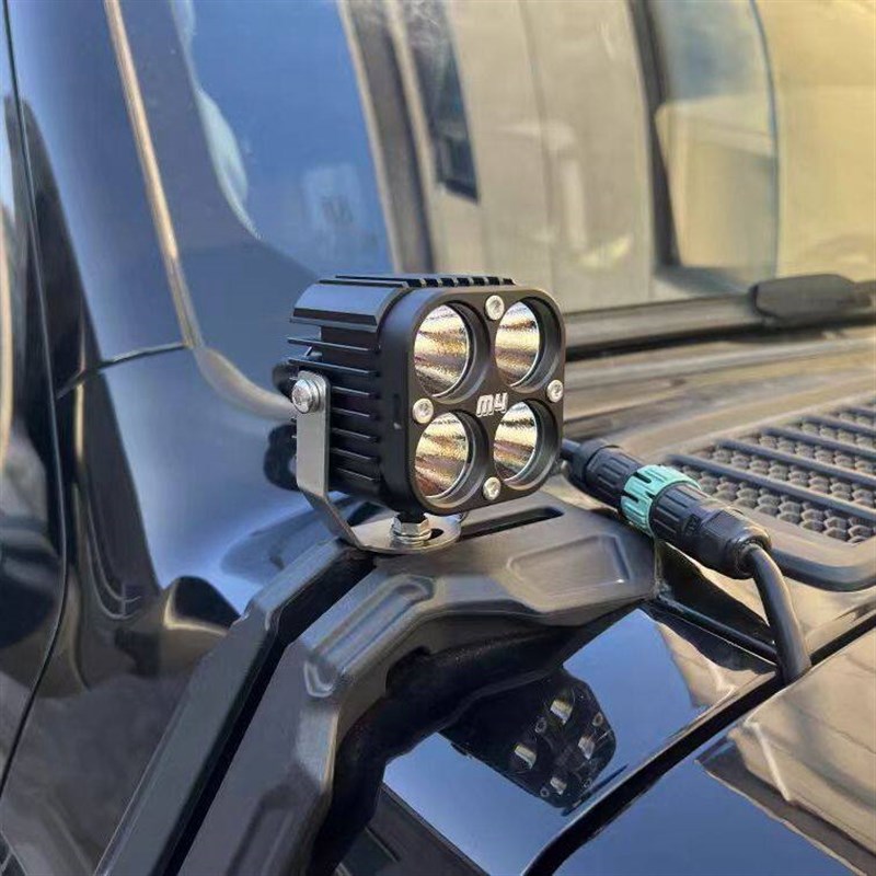 火弹射灯M4 大功率摩托车射灯 越野车灯 LED辅助灯