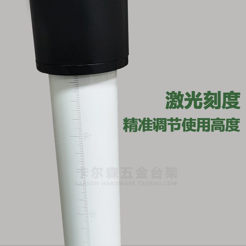 升降家具桌腿可伸缩办公桌脚吧台调节高度支撑柱电脑书桌烤漆桌架