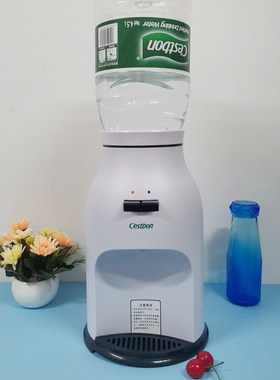 怡宝农夫迷你型高端饮水机适合4-5L桶装水居家宿舍台式桌面使用