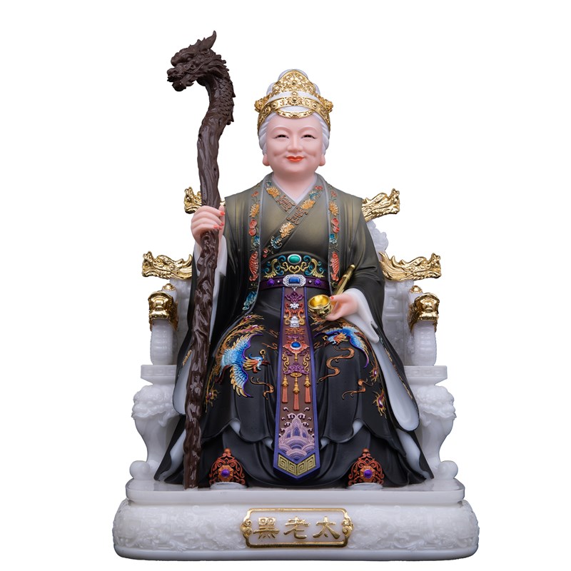 胡三太爷太奶神像黄三太爷黄三太奶四大家族胡黄常蟒汉白玉摆件