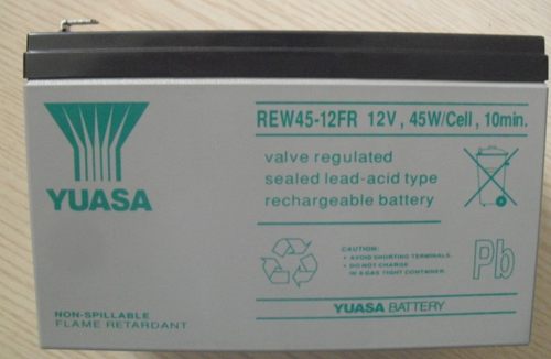 REW45-12 YUASA汤浅REW45-12FR 12V45W 10MIN进口仪器 UPS蓄电池