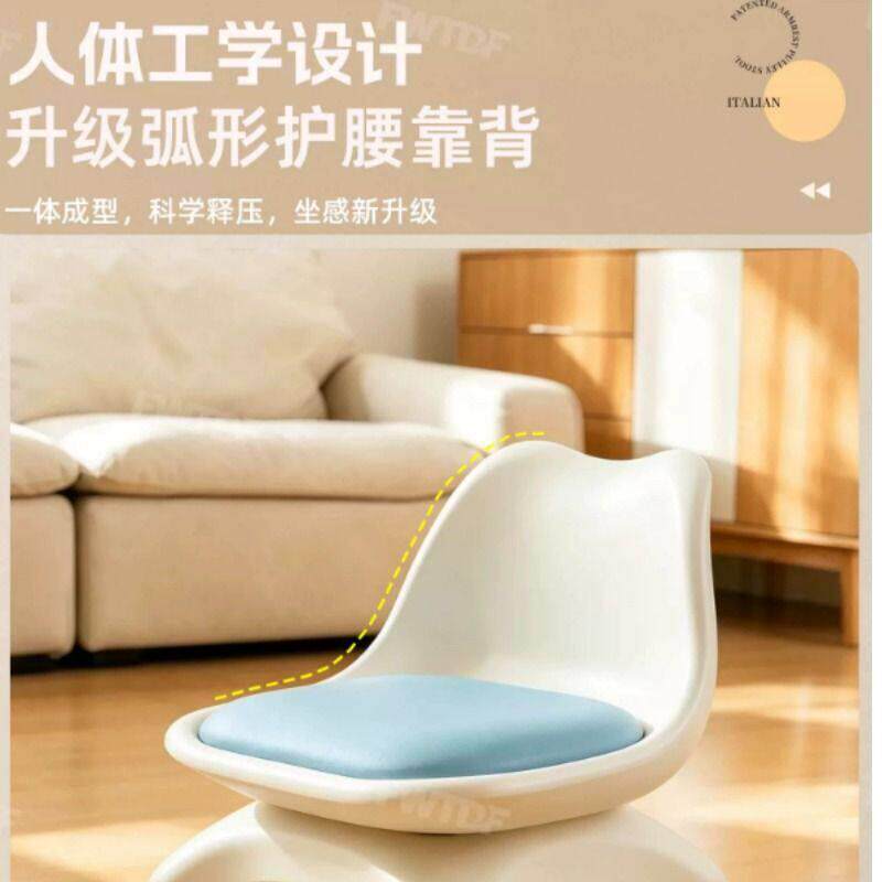 万向轮小凳子静子音轮滑轮移lld动家带用矮凳儿客童板凳椅子厅溜