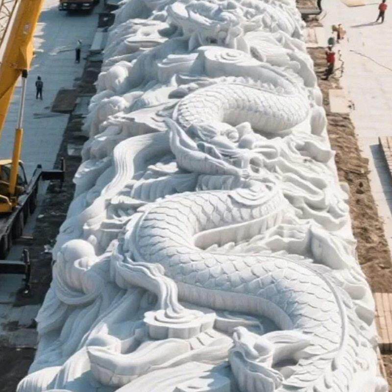 石雕户外大型人物雕像可定造型汉白玉雕塑摆件浮雕大理石景点公园