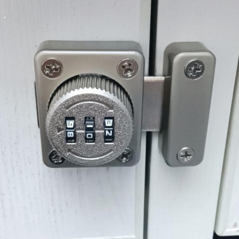 插销锁具展示柜门锁房门闩锁门栓玻璃柜锁密码锁室内门扣抽屉锁