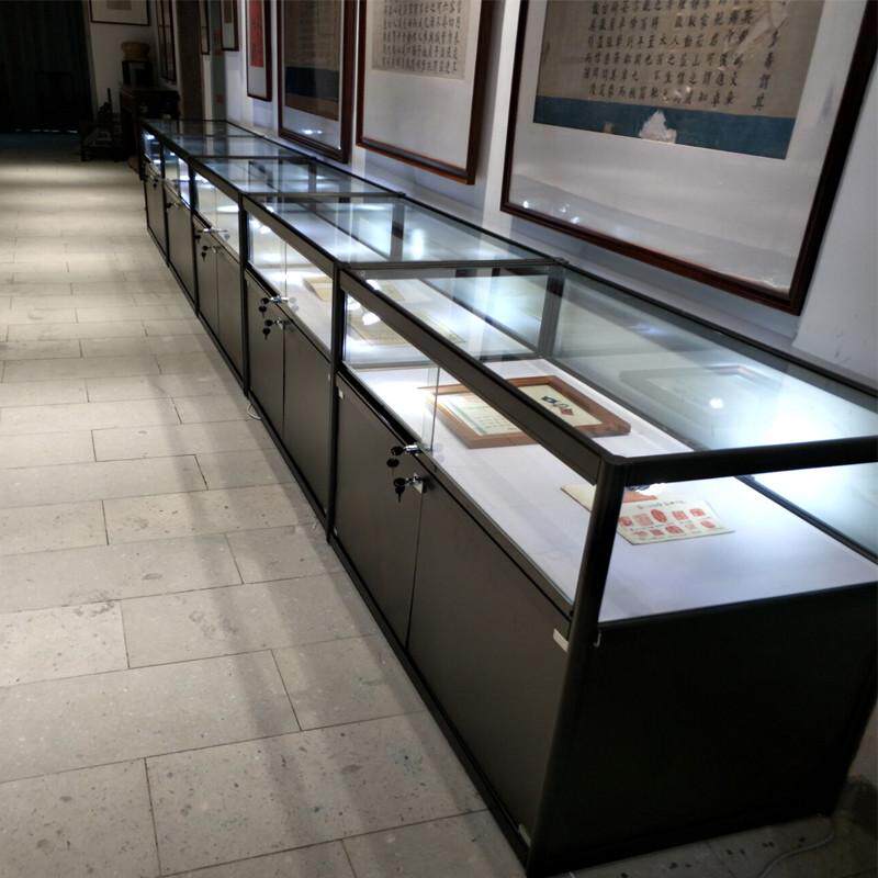 珠宝玻璃展示柜玉器陈列柜饰品古董首饰柜平柜台商用展柜柜子文玩