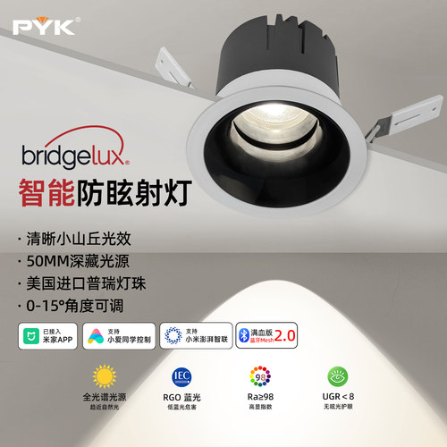 PYK深杯防眩智能射灯洗墙灯