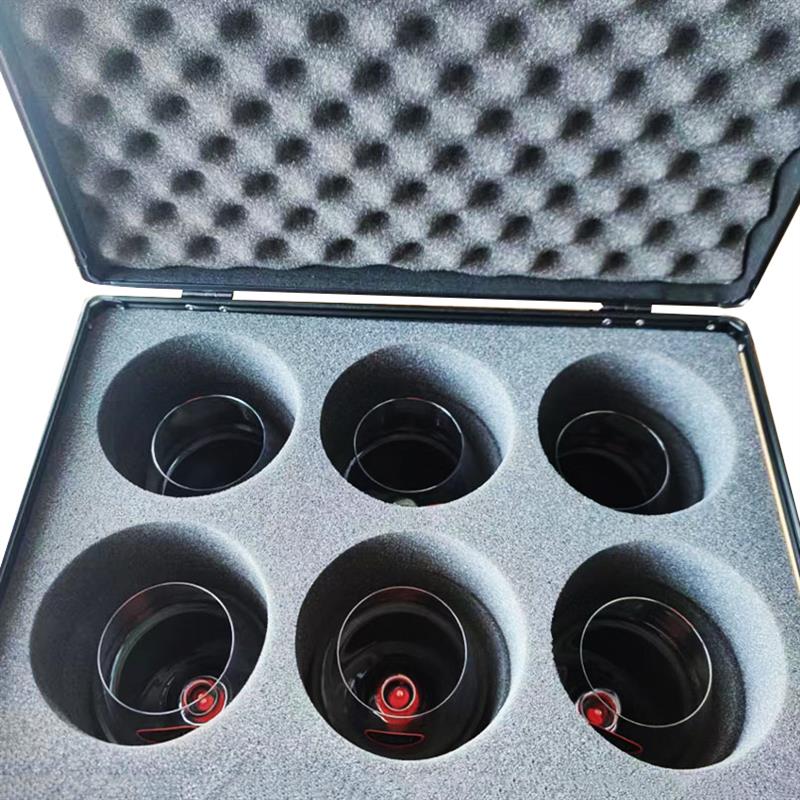 红酒酒杯箱手提拉杆式醒酒器箱车载户外便携高脚红酒杯红酒瓶箱子