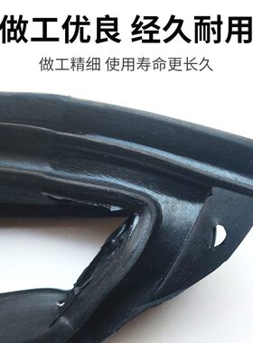 适配江淮和悦车门密封条RS三箱头道胶条带卡子车门隔音密封胶条