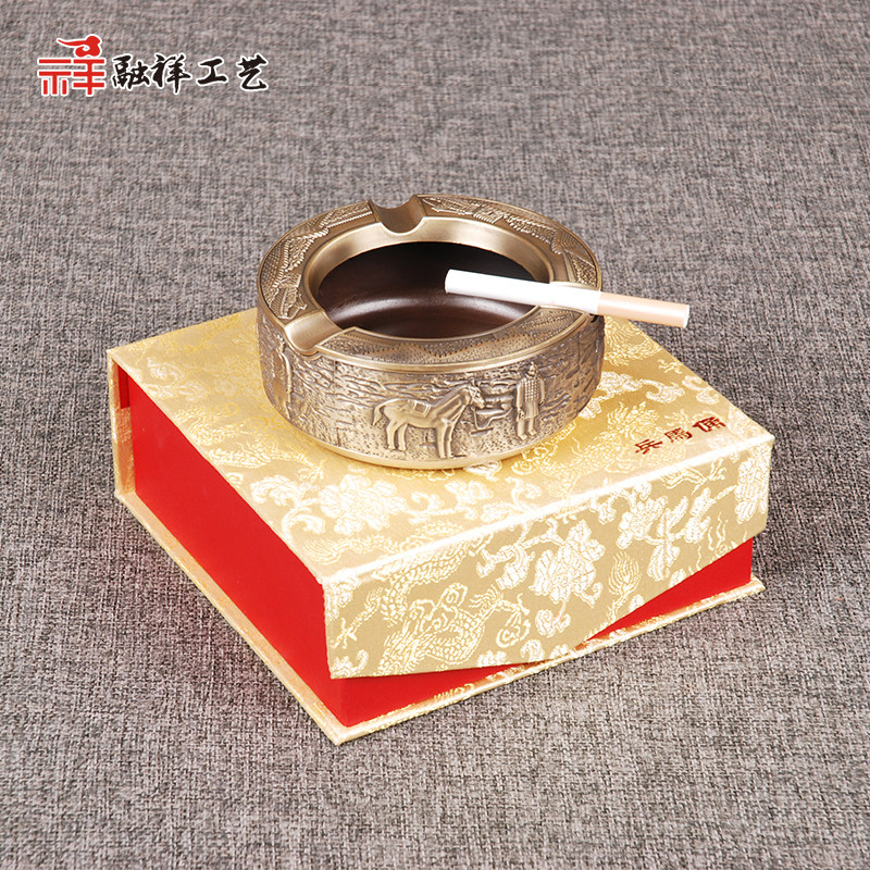 兵马俑烟灰缸 笔筒西安特色纪念品 中国风礼品 工艺品