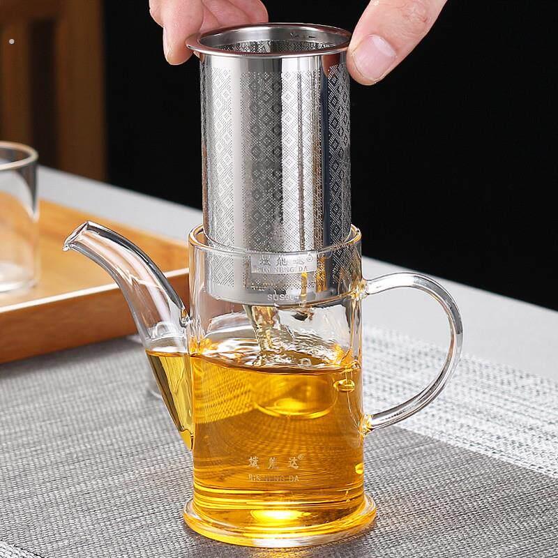 玻璃壶红茶泡茶器不锈钢内胆过滤绿茶功夫茶具办公室冲茶器