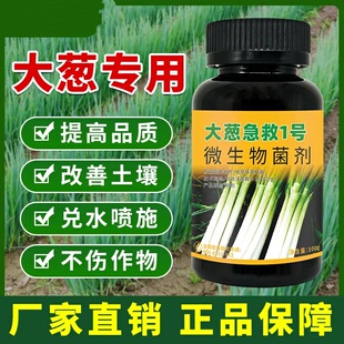 大葱急救1号微生物菌剂补充营养提质增产茎秆粗壮叶面肥料叶生命
