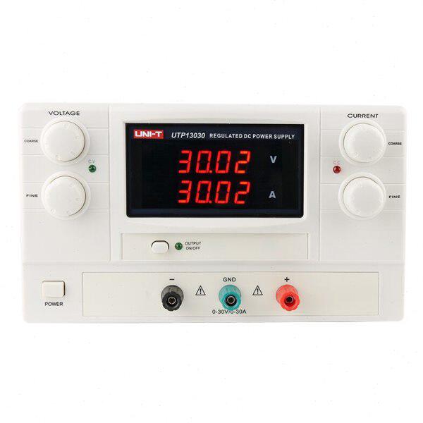 优利德30V30A大功率直流稳压电源高精度单路线性维修数显式电源