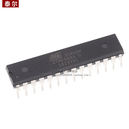 直插 全新原装 ATMEGA8A-PU AVR单片机/8K闪存微控制器 DIP-28