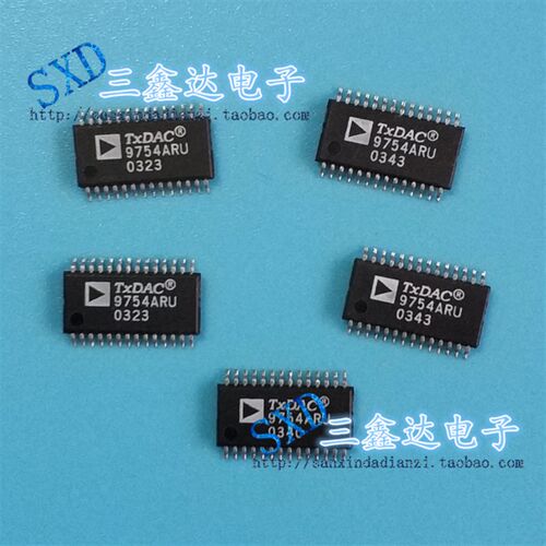 AD9754ARU  9754ARU进口拆机数模转换器集成IC 贴片 特价