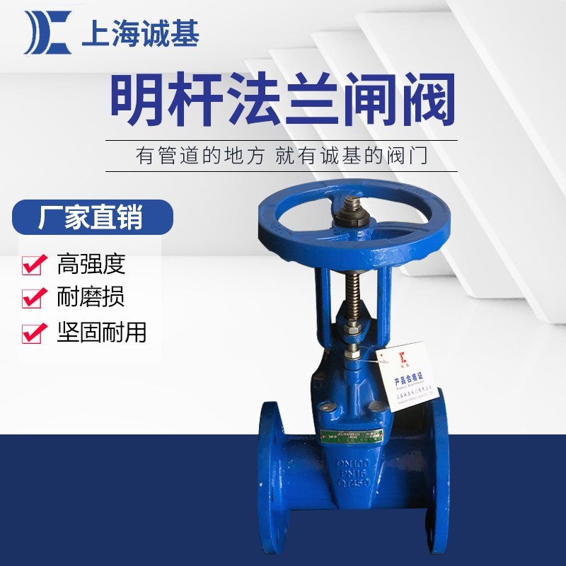 Z41X明杆弹性座封软密封法兰闸阀消防自来水阀门DN80 100 125 150