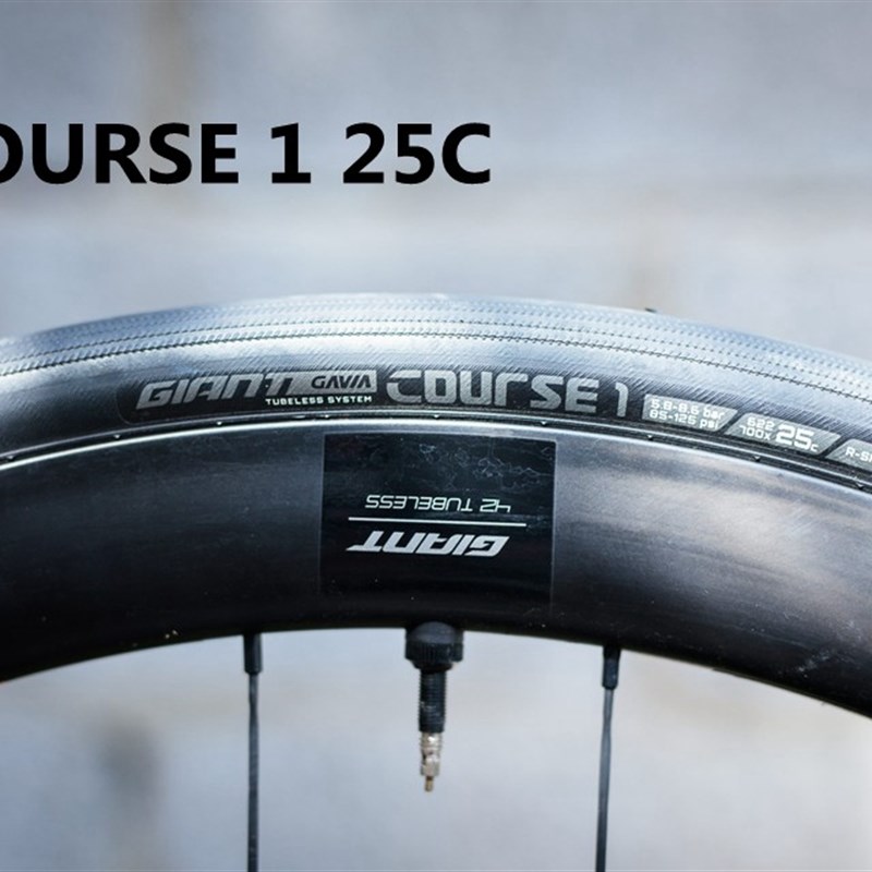 GIANT捷安特公路车真空胎AC1外胎COURSE FONDO免内胎无钩车圈RACE