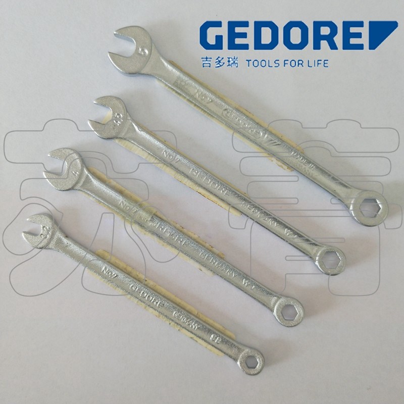 德國原裝進口吉多瑞GEDORE超薄7系列梅開扳手3mm 6080680