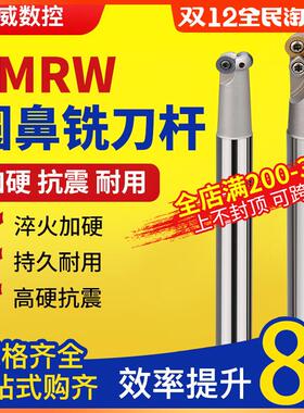 EMRW数控圆鼻铣刀杆 R6铣床刀具 CNC铣刀杆 CWB品牌