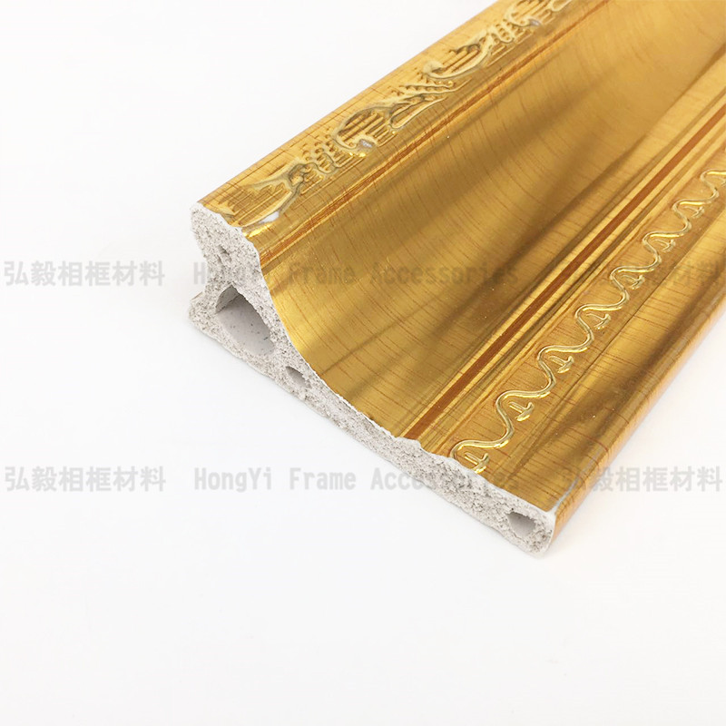 PVC装饰线条电视机背景墙边框压边边条金边压花欧式简约踢脚线