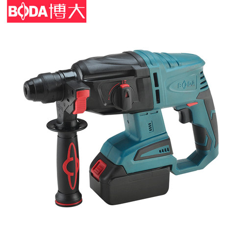 博大无刷电锤电钻冲击钻家用专业两用轻型锂电电捶多功能电动工具