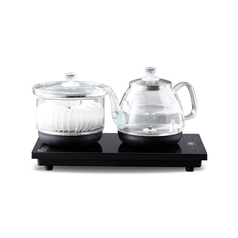 银器礼茶德全自动电热煮茶泡茶台一体智能底部自动上水烧水壶家用