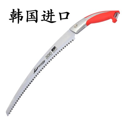 韩国原装进口大建锯园林修枝果树锯家用伐木弯锯锯子三面研磨330