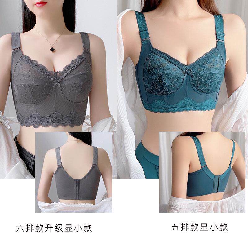 大尺罩码束胸无钢圈大YZH-222胸显胸内女薄款防下垂收小副乳聚拢