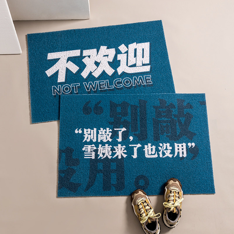 创意丝圈门垫入户门地垫客厅大门脚垫防滑地垫卫生间厨房卧室门垫