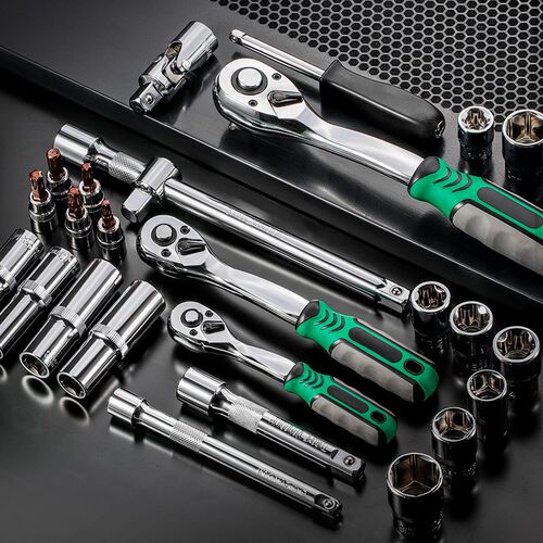 216件汽车维修工具组套修车工具套筒72齿棘轮扳手汽修厂工具套装