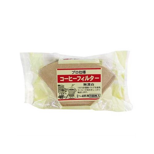 新款咖啡滤纸100枚扇形102号过滤纸滴滤壶V60手冲杯美式咖啡机滤