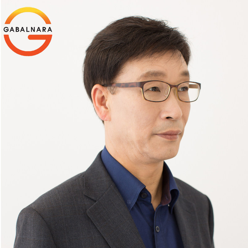 中老年男士假发真发短发遮白发脱发老人发套 全真人发丝花白直发