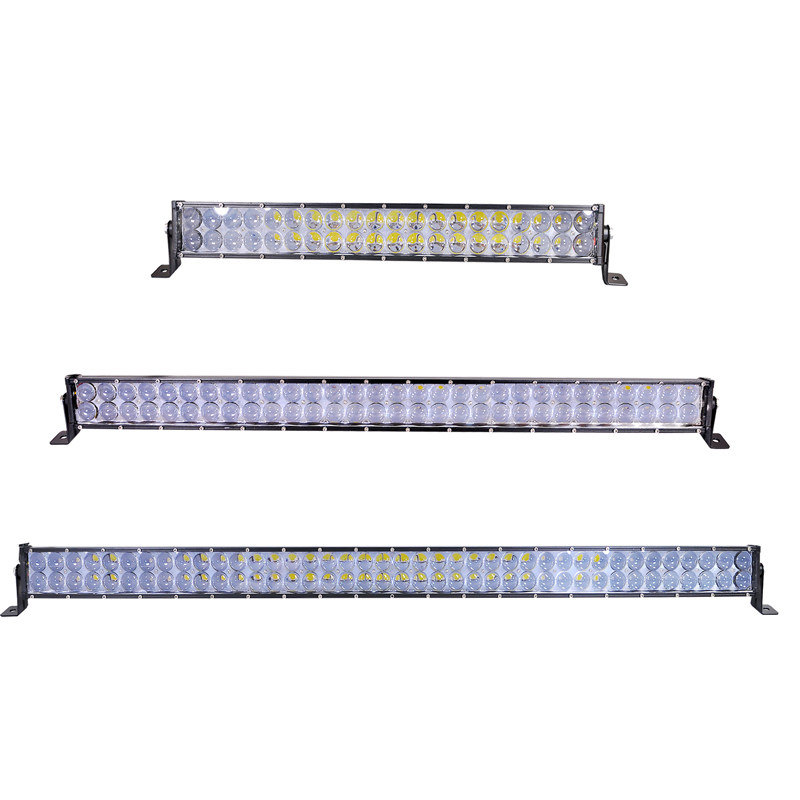 汽车led射灯黄白超亮12v24v长条灯货车前杠越野车中网改装强光灯