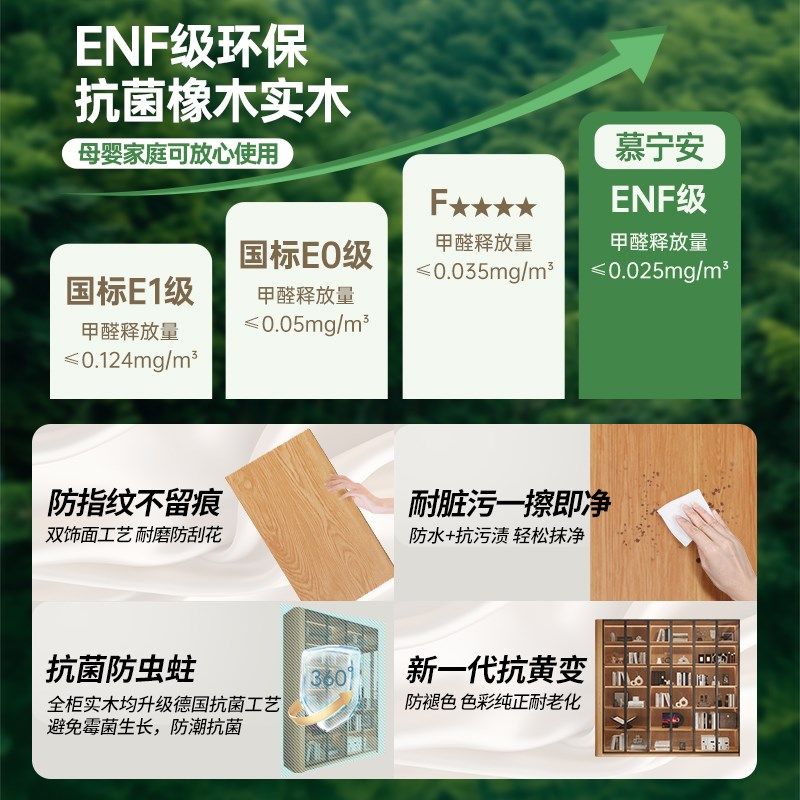 橡木定制书柜圆弧玻璃门定制整墙一体到顶书架去客厅化实木展示柜