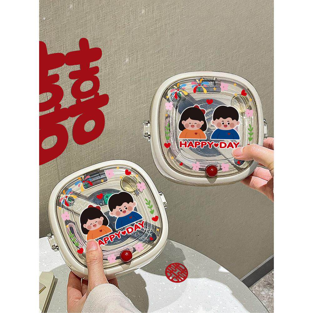 结婚庆针线盒陪嫁家用女方专用嫁妆高级用品大全的可爱高质量套装