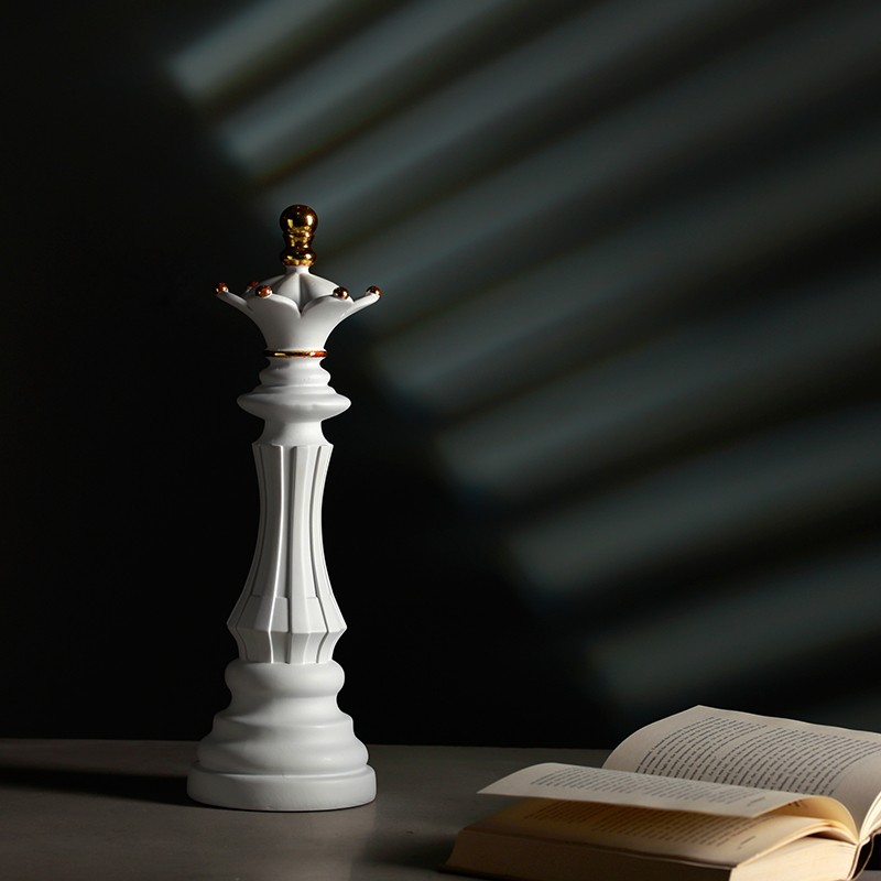 欧式家居酒店客厅创意国际象棋摆件工艺电视柜办公室书房桌面摆饰