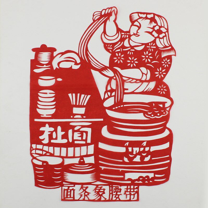 手工剪纸窗花民俗风情旅游纪念品剪纸