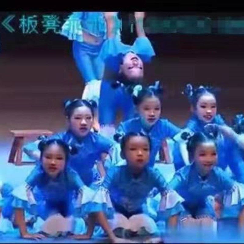 弄堂记忆舞蹈服装中国风小学生儿童演出板凳乖乖民族幼儿园表演服