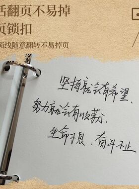 A5活页空白笔记本本子手帐本复古欧式学生古风记事本相簿绘本定制