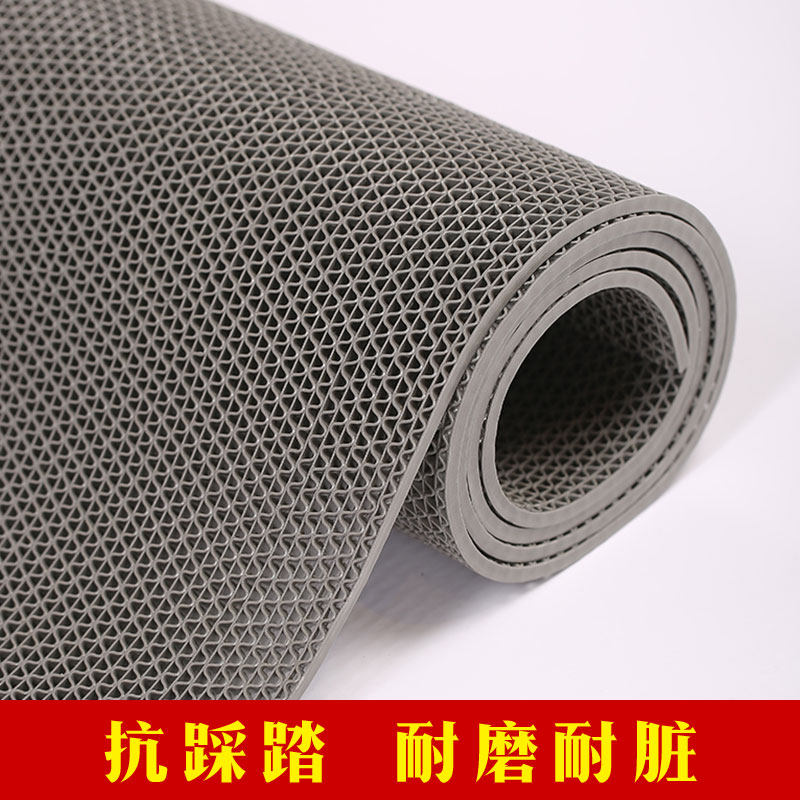 防滑垫PVC塑料地毯大面积门垫卫生间厕所厨房s型网眼浴室防滑地垫