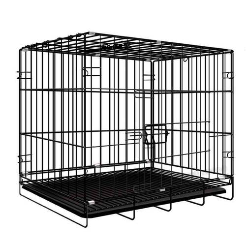 小鹿犬专用狗狗笼子可折叠狗窝带厕所通用户外宠物防跳大空间加粗