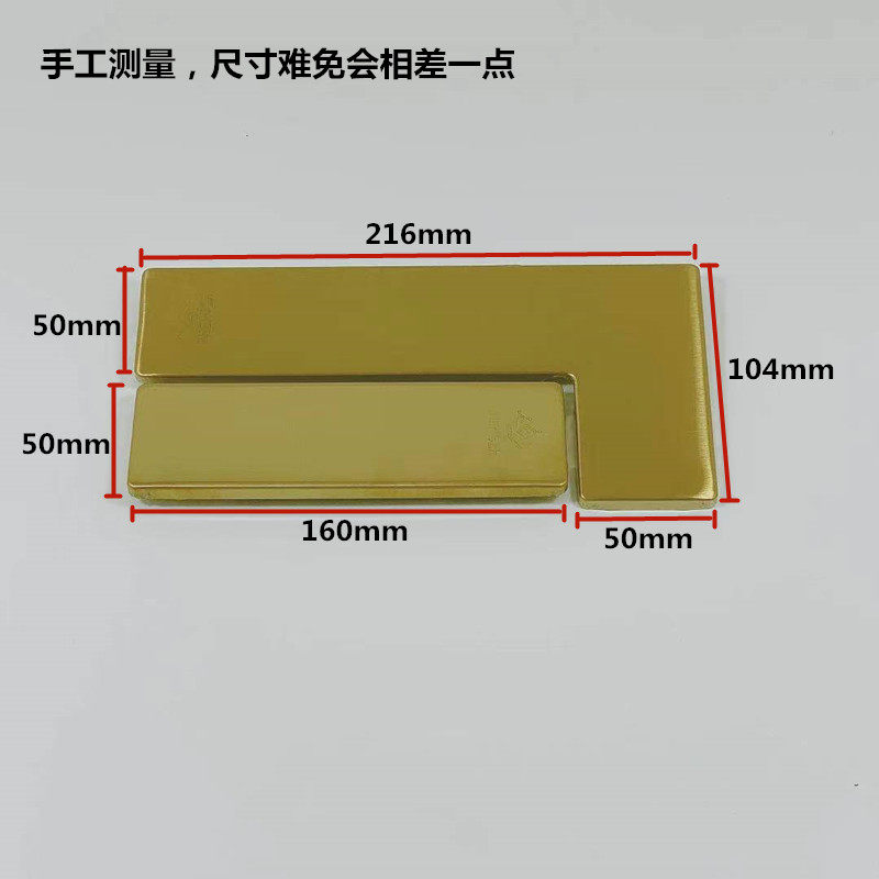 不锈钢无框玻璃上下曲门夹盖板哑黑钛金黄钛金玫瑰金一字夹面扣板图片