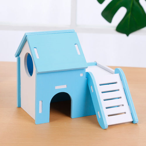仓鼠躲避屋金丝熊窝小房子睡觉小屋仓鼠窝小木屋造景小睡房用品