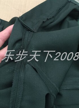 全新松枝绿冬裤加厚毛哔叽军迷裤带屁兜长裤休闲裤男士宽松冬季裤