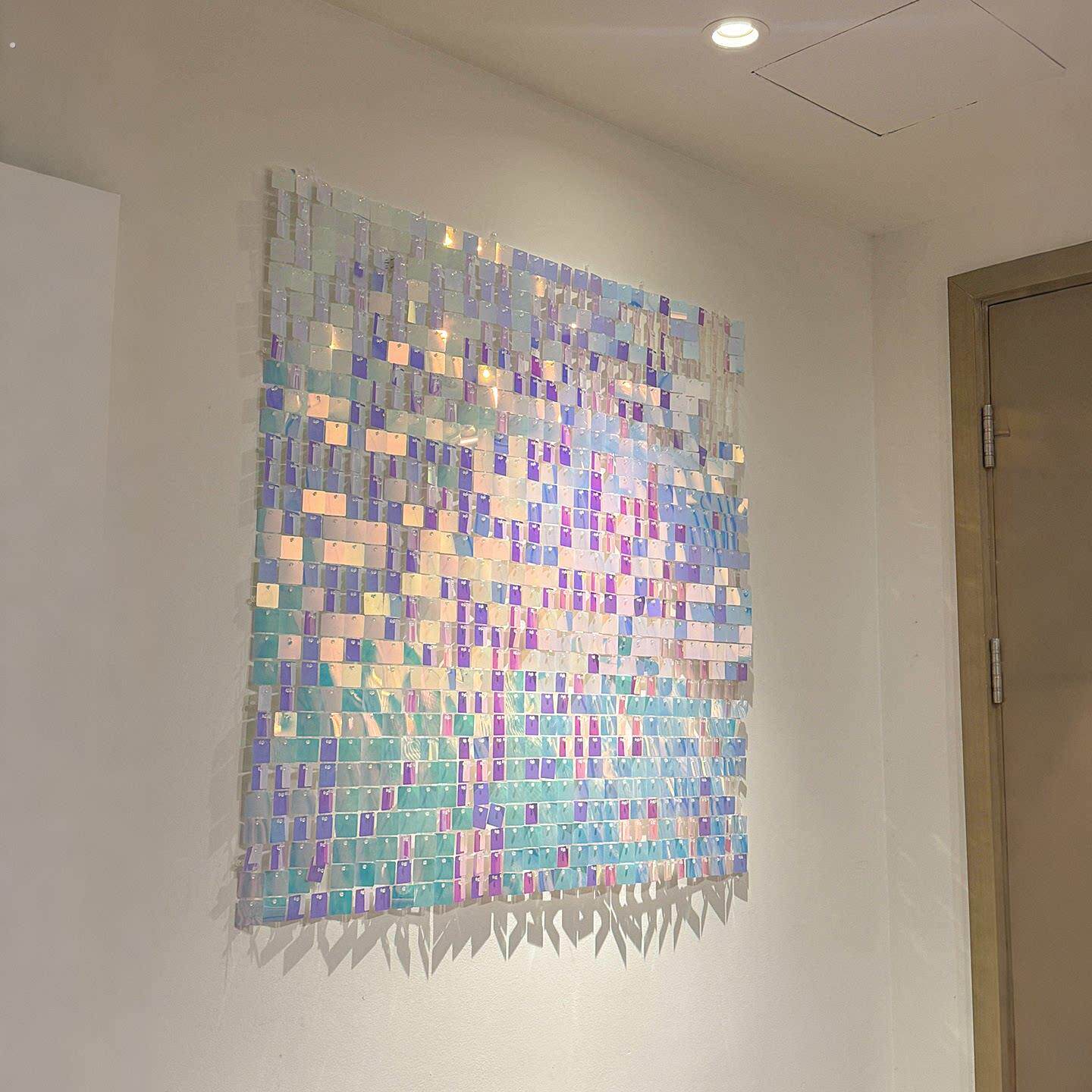 电表箱盒遮挡风动板马赛克装饰画电箱盖面板客厅玄关背景墙挂画