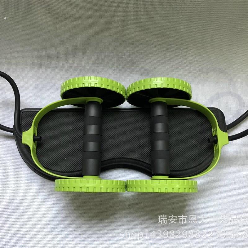 健身健腹轮家用器材腹肌肚子运动收腹滚轮多功能神器轮锻炼拉力绳