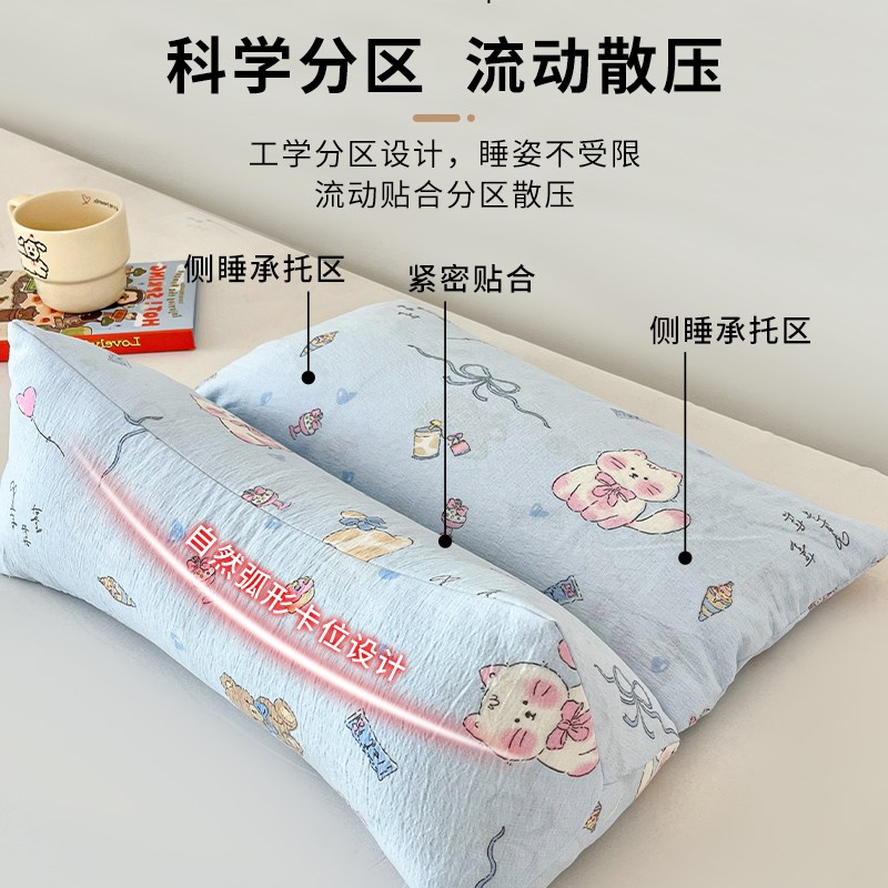 枕头荞麦护颈椎助睡眠专用成人儿童夏天凉枕芯睡觉专用组合荞麦枕