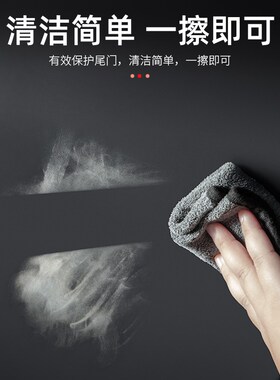 适用奔驰GLA汽车GLB尾门防踢垫GLC后备箱防护尾箱防刮EQC装饰用品